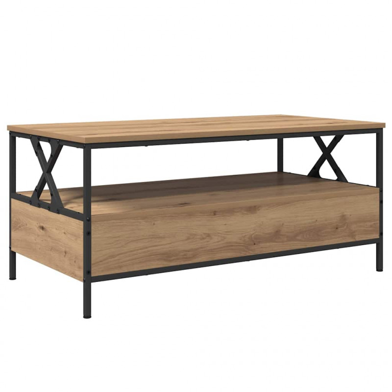 Stolik kawowy with Drawer dąb artisan 100 x 51 x 45 cm