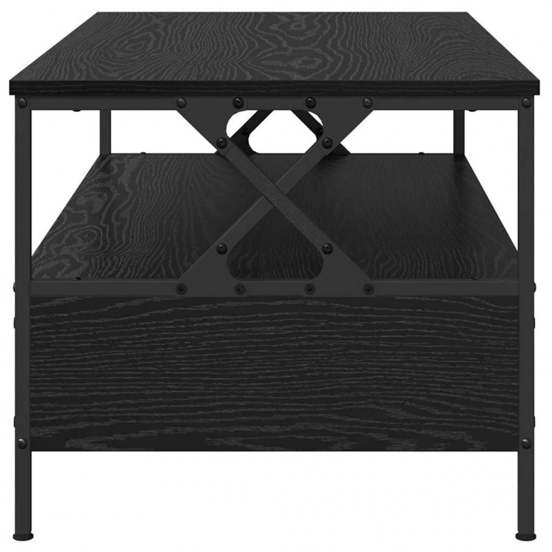 Stolik kawowy with Drawer Czarny dąb 100 x 51 x 45 cm