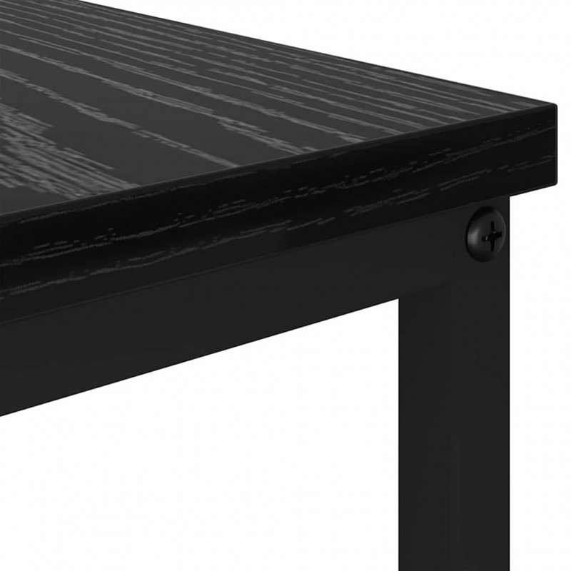 Stolik kawowy with Drawer Czarny dąb 100 x 51 x 45 cm