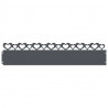 Obrzeża trawnikowe 20 pcs Antracyt 103 x 0,05 x 22 cm Stal