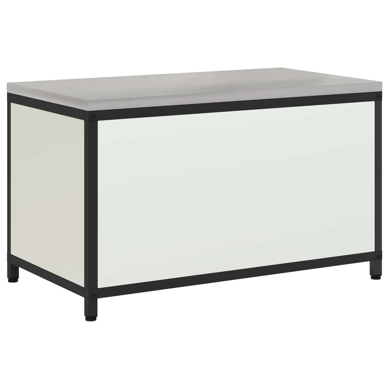 Przechowywanie w kuchni z półką Biały 60 x 50 x 92 cm Stal