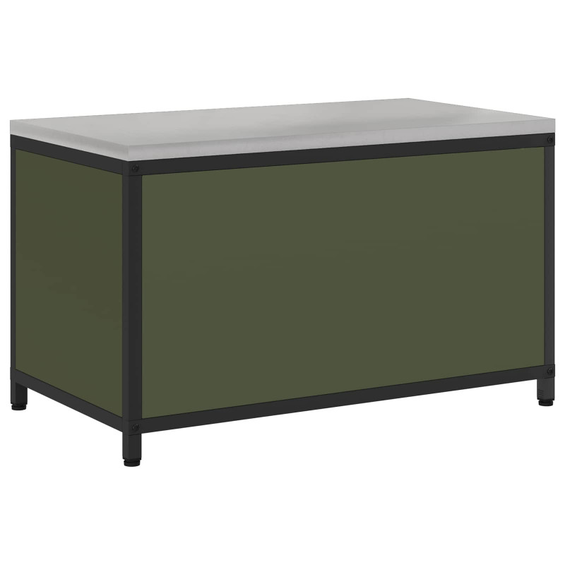 Przechowywanie w kuchni Zielony oliwkowy 60 x 50 x 92 cm Stal