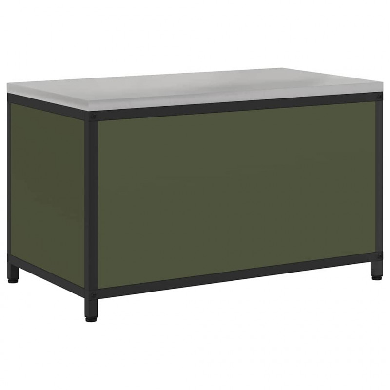 Przechowywanie w kuchni Zielony oliwkowy 60 x 50 x 92 cm Stal
