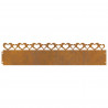 Obrzeża trawnikowe 20 pcs Rdzawy 103 x 0,05 x 22 cm