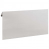 Ogrodzenie ślimakowe Srebrny 50 x 3,5 x 25 cm Stal nierdzewna
