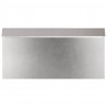 Ogrodzenie ślimakowe 4 pcs Srebrny 50 x 3,5 x 25 cm