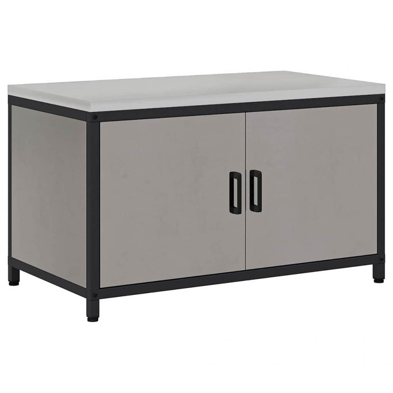 Przechowywanie w kuchni z półką Rdzawy 60 x 50 x 92 cm Stal