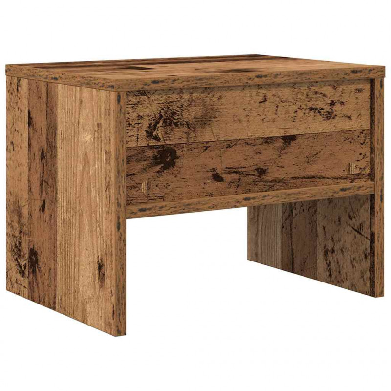 Szafka Nocna 2 pcs Stare drewno 40 x 40 x 30 cm