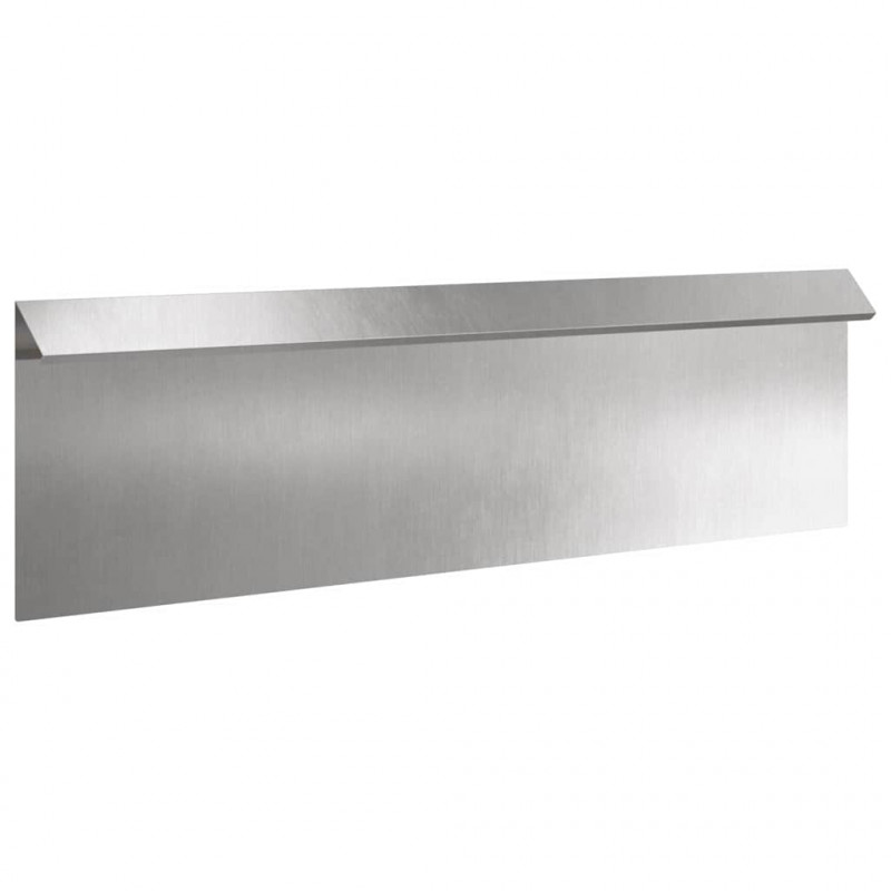 Ogrodzenie ślimakowe 16 pcs Srebrny 100 x 3,5 x 25 cm