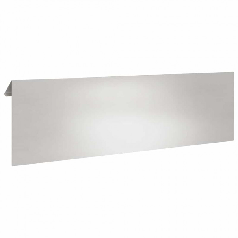 Ogrodzenie ślimakowe 16 pcs Srebrny 100 x 3,5 x 25 cm