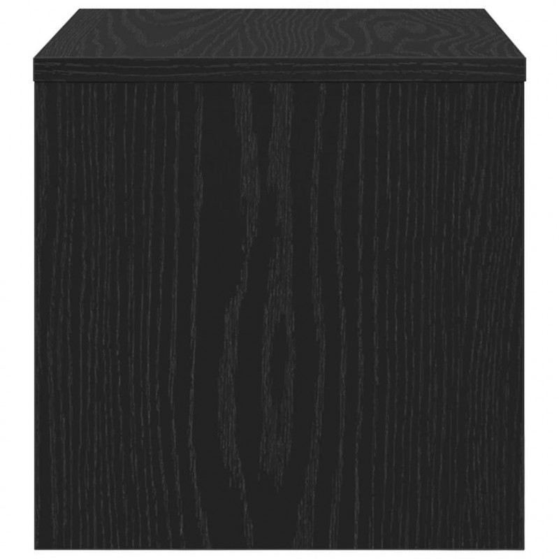 Szafka Nocna 2 pcs Czarny dąb 40 x 40 x 30 cm