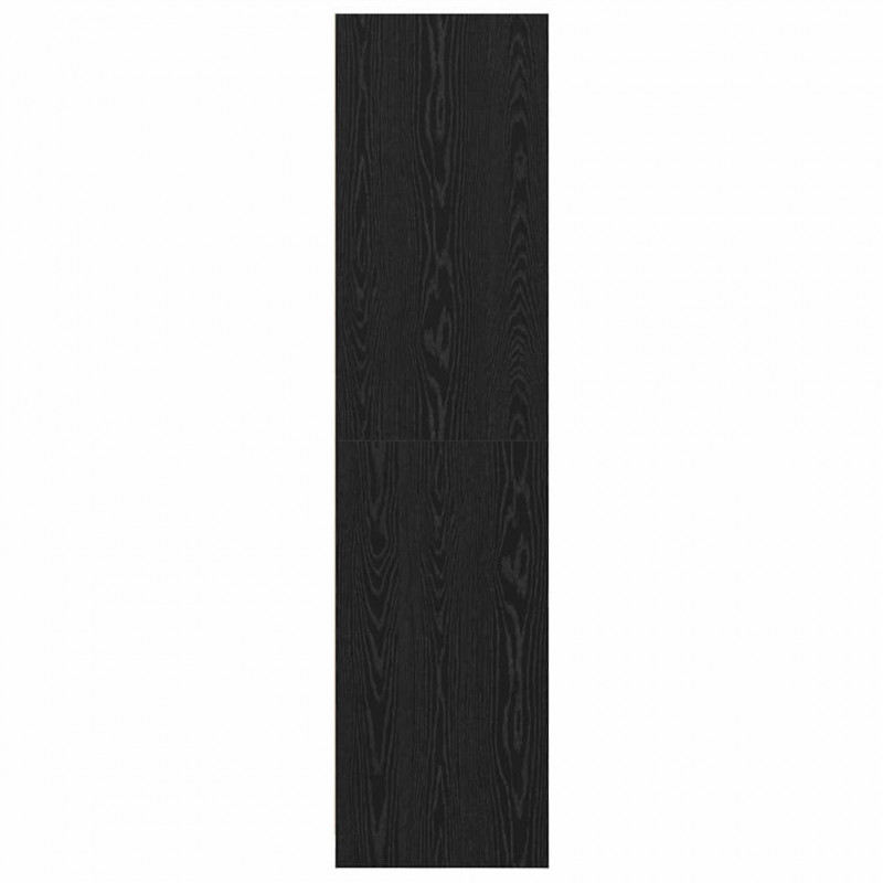 Garderoba Czarny Dąb 50 x 50 x 200 cm Materiał drewnopochodny
