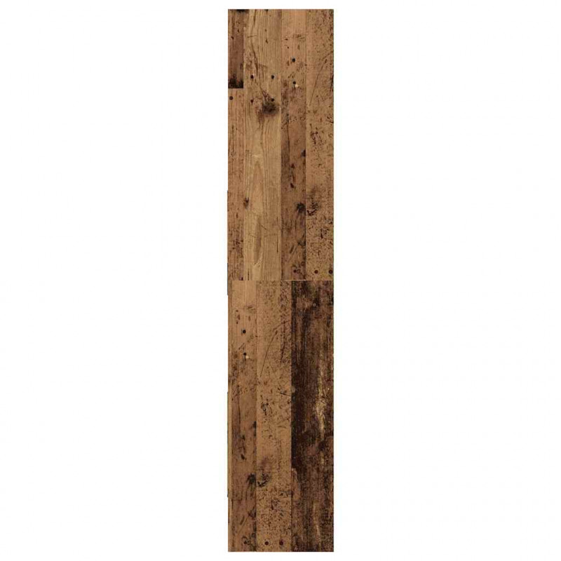 Szafka na książki Stare drewno 60 x 35 x 180 cm
