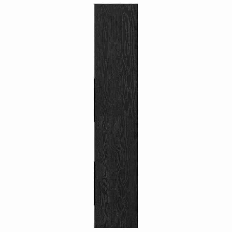 Szafka na książki Czarny Dąb 60 x 35 x 180 cm