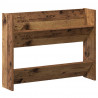 Szafka na buty z półką 2 pcs Stare drewno 80 x 18 x 60 cm