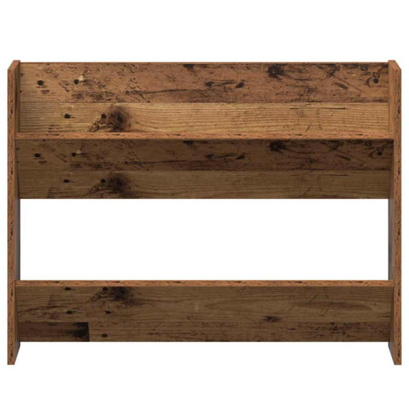 Szafka na buty z półką 2 pcs Stare drewno 80 x 18 x 60 cm