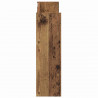 Szafka na buty z półką 2 pcs Stare drewno 80 x 18 x 60 cm