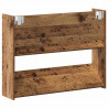 Szafka na buty z półką 2 pcs Stare drewno 80 x 18 x 60 cm