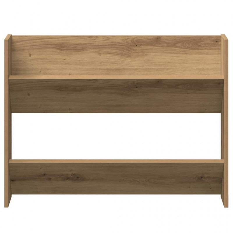 Szafka na buty z półką 2 pcs Dąb rzemieślniczy 85 x 18 x 90 cm