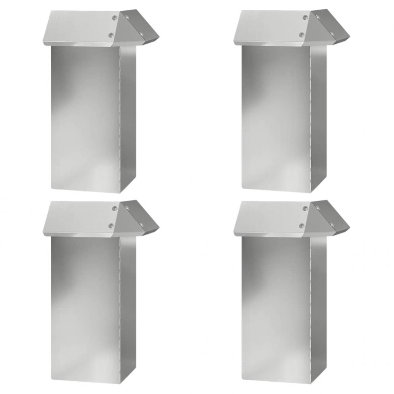 Płoty ślimakowe 8 pcs Srebrny Stal Galwanizowana