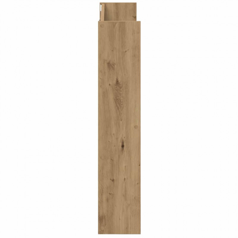 Szafka na buty z półką 2 pcs Dąb rzemieślniczy 85 x 18 x 90 cm