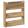 Szafka na buty z półką 2 pcs Dąb rzemieślniczy 85 x 18 x 90 cm
