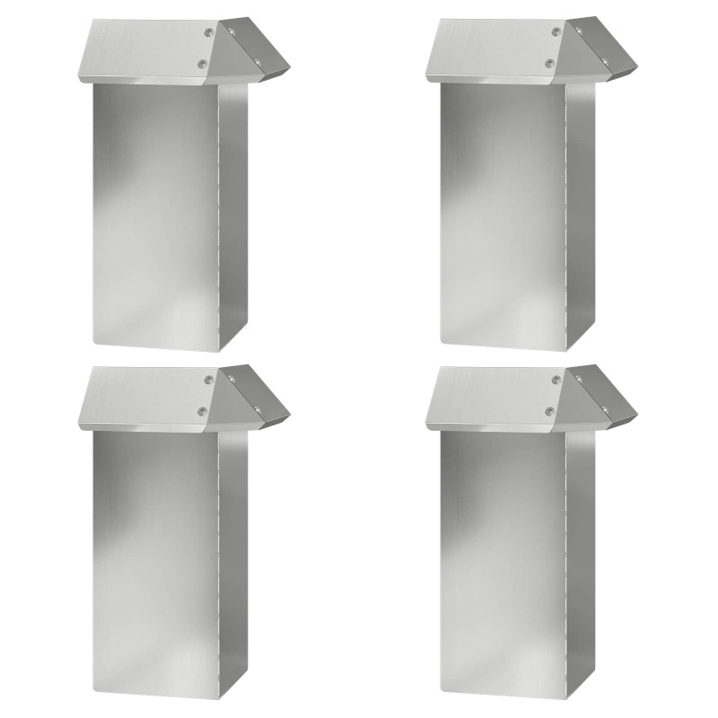 Płoty ślimakowe 12 pcs Srebrny Stal Galwanizowana