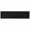 Półka na książki 4 pcs Czarny 40 x 10 x 1,5 cm