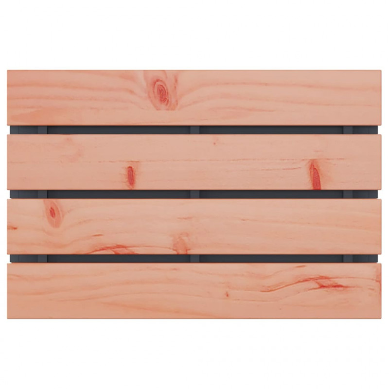 Ławka ogrodowa Antracyt 60 x 40 x 43 cm Stal