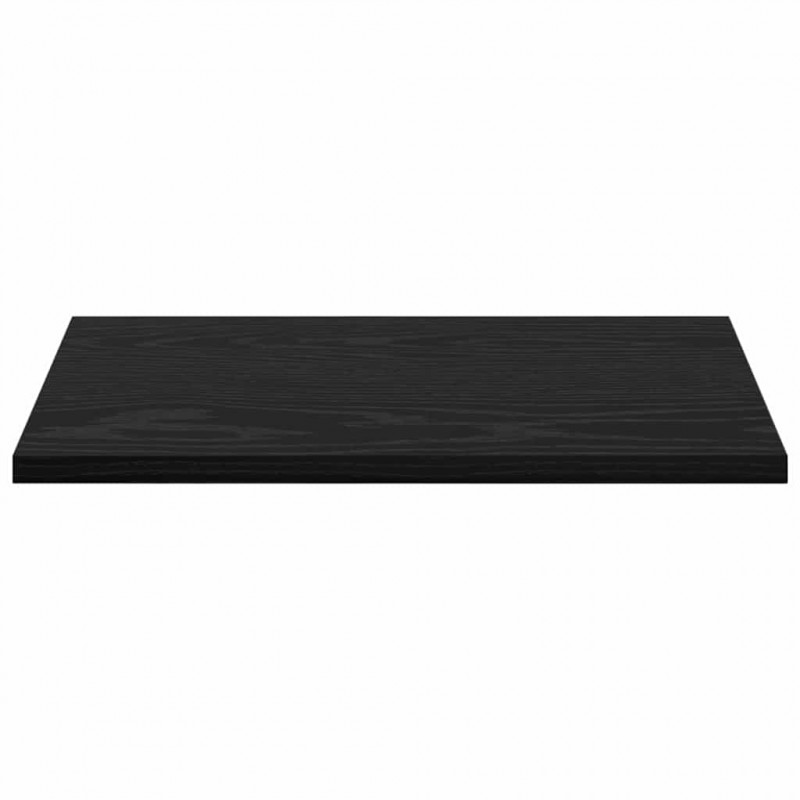 Półka na książki 4 pcs Czarny 40 x 30 x 1,5 cm