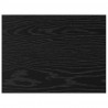 Półka na książki 4 pcs Czarny 40 x 30 x 1,5 cm
