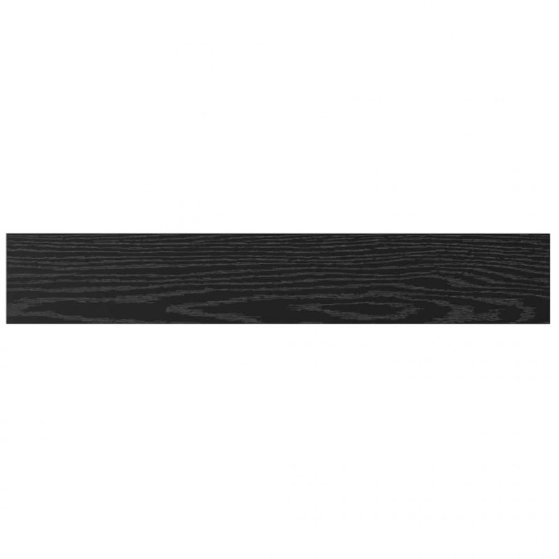 Półka na książki 4 pcs Czarny 60 x 10 x 1,5 cm