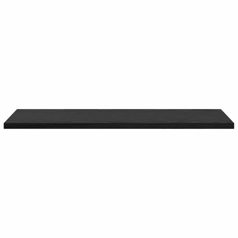 Półka na książki 4 pcs Czarny 60 x 20 x 1,5 cm