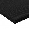 Półka na książki 4 pcs Czarny 60 x 30 x 1,5 cm
