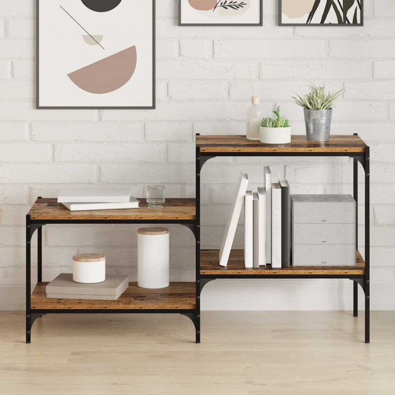 Półka na książki 4 pcs Brązowy 60 x 40 x 1,5 cm