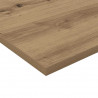 Półka na książki 4 pcs Brązowy 60 x 40 x 1,5 cm
