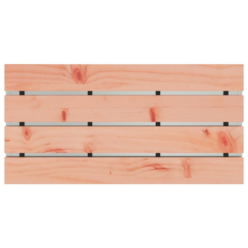 Ławka ogrodowa Srebrny 80 x 40 x 43 cm Stal galwanizowana