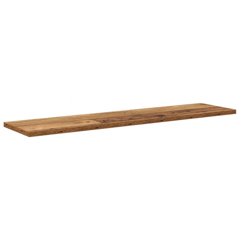 Półka na książki 4 pcs Brązowy 80 x 20 x 1,5 cm