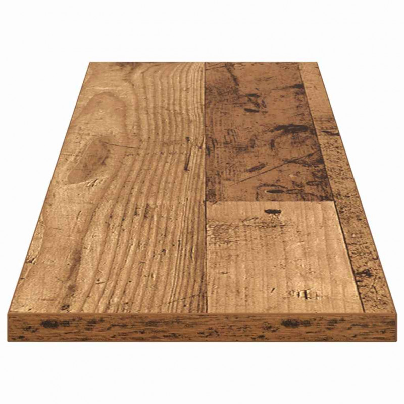 Półka na książki 4 pcs Brązowy 80 x 20 x 1,5 cm