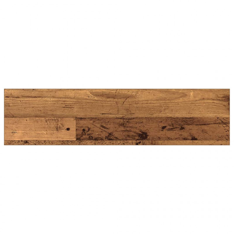 Półka na książki 4 pcs Brązowy 80 x 20 x 1,5 cm