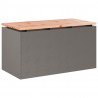 Ławka ogrodowa Rdzawy 80 x 40 x 43 cm stal kortenowska