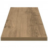 Półka na książki 4 pcs Brązowy 80 x 20 x 1,5 cm