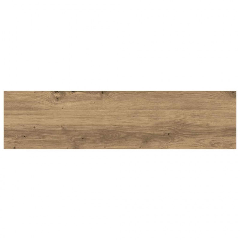Półka na książki 4 pcs Brązowy 80 x 20 x 1,5 cm