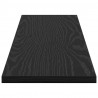 Półka na książki 4 pcs Czarny 80 x 20 x 1,5 cm