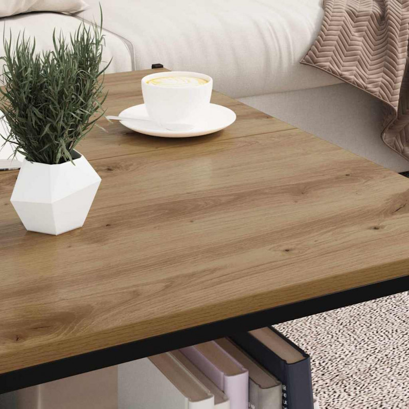 Półka na książki 4 pcs Brązowy 80 x 40 x 1,5 cm