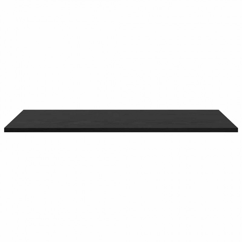 Półka na książki 4 pcs Czarny 80 x 40 x 1,5 cm