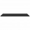 Półka na książki 4 pcs Czarny 80 x 40 x 1,5 cm