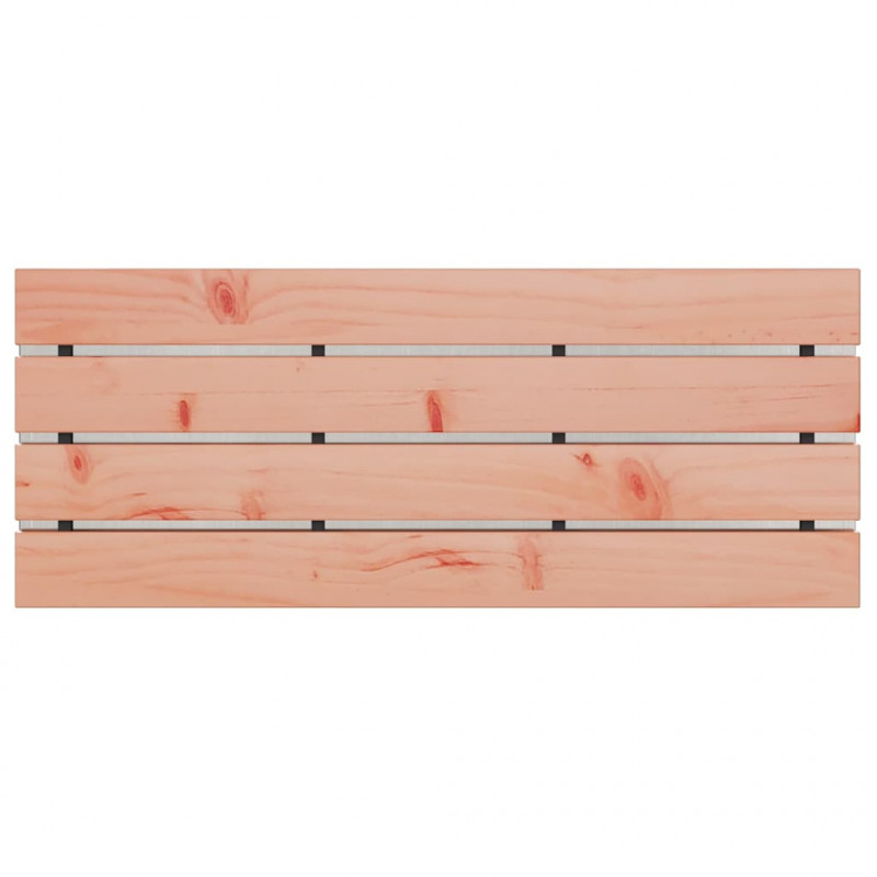 Ławka ogrodowa Srebrny 100 x 40 x 43 cm stal nierdzewna