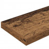 Półka na książki 4 pcs Brązowy 100 x 10 x 1,5 cm