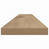 Półka na książki 4 pcs Brązowy 100 x 10 x 1,5 cm